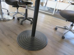 2 x Round Meeting Tables - 4