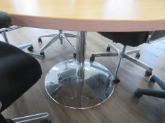 2 x Round Meeting Tables - 6