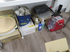 Contents of Kitchen including; Fridge, Inverter Microwave, Kettle, Toaster etc - 6