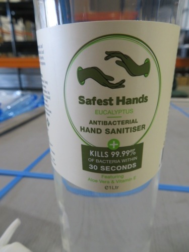 1 x Pallet of Hand Sanitizer, Eucalyptus