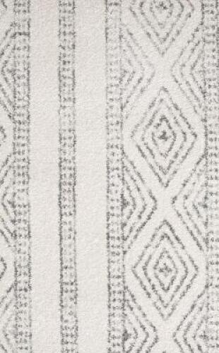 Oasis 450 Grey Runner Rug 300x80cm