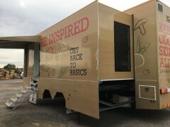 CUSTOM MADE COOKING SCHOOL EXPANDABLE SEMI TRAILER COST $1 MILLION - 11
