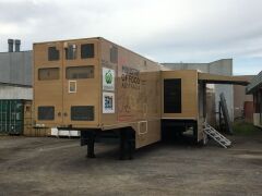 CUSTOM MADE COOKING SCHOOL EXPANDABLE SEMI TRAILER COST $1 MILLION - 13