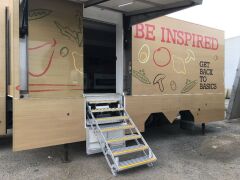 CUSTOM MADE COOKING SCHOOL EXPANDABLE SEMI TRAILER COST $1 MILLION - 17