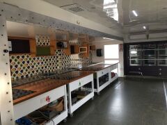 CUSTOM MADE COOKING SCHOOL EXPANDABLE SEMI TRAILER COST $1 MILLION - 28
