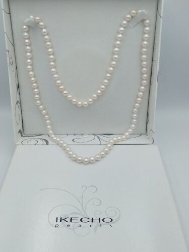 STG Silver Freshwater Pearl Necklace 70CM RRP 759