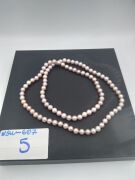 Single Strand Freshwater Pearl (PINK) 70CM RRP 759 - 2
