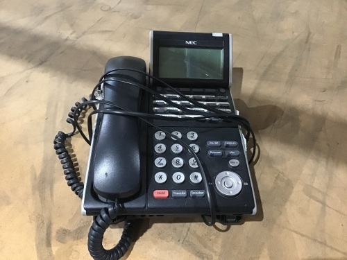 DNL Lot of NEC DT300 Series Digital Telephones (5) (NSW-585 Item 42)