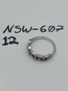 18CT White Gold Diamond Set Wave Ring RRP 3,250 - 4
