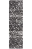 Oasis 452 Charcoal 400x80cm Runner Rug