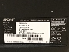 Acer S220HQL 21" Monitor - 3