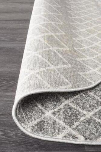 Oasis 453 Nadia Grey 300x80cm Runner Rug
