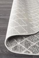 Oasis 453 Nadia Grey 300x80cm Runner Rug