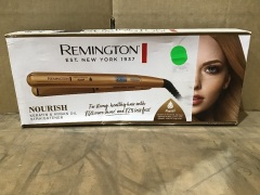 Remington Nourish Keratin & Argan Oil Straightener - 2