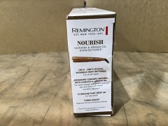 Remington Nourish Keratin & Argan Oil Straightener - 3