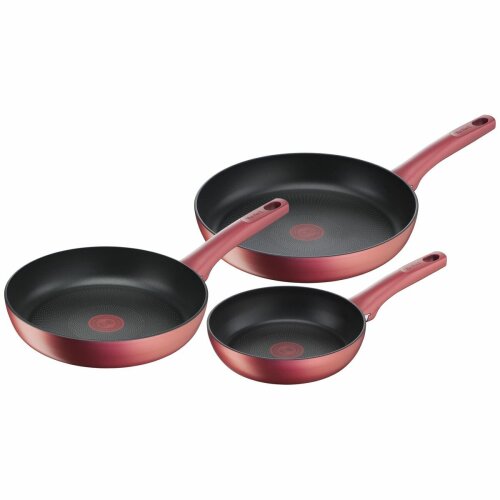 Tefal Perfect Cook 3 Piece Induction Non-Stick Frypan Set G2729116
