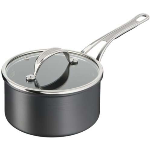 Jamie Oliver by Tefal Cooks Classic Induction Non-Stick Hard Anodised Saucepan + lid 18cm H9122344