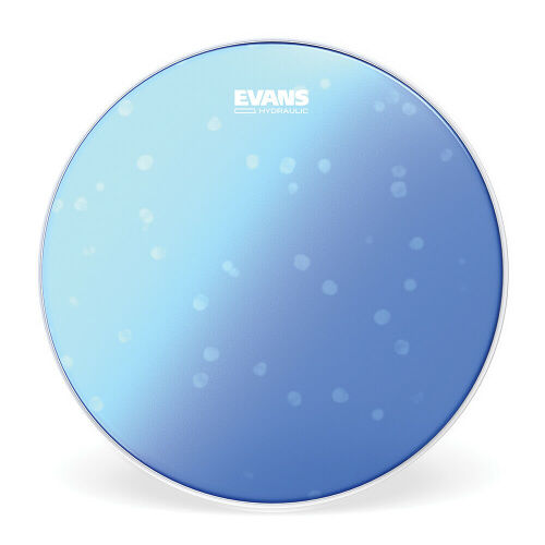 Evans 14" Hydraulic Blue Snare Batter Drum Head Skin B14HB