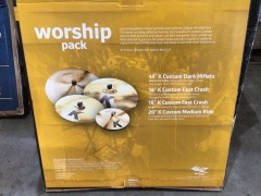 Zildjian K Custom Worship Cymbal Value Pack ZKC0801W - 4