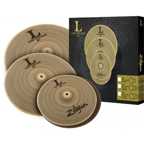 Zildjian L80 LV468 Low Volume Practice Cymbal Pack