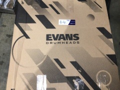 Evans BD22EMAD EMAD Clear Bass Drum Head 22 Inch (BD22EMAD) - 4