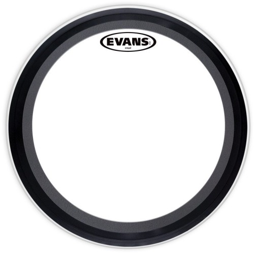 Evans BD22EMAD EMAD Clear Bass Drum Head 22 Inch (BD22EMAD)