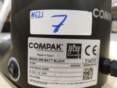 Compak K3 Push Coffee Grinder Matte Black - 4