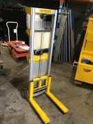 Yellow Genie winch trolley lift, stacker, loader - 2