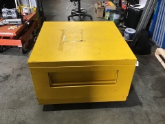 Yellow Site Tool Box Storage - 3