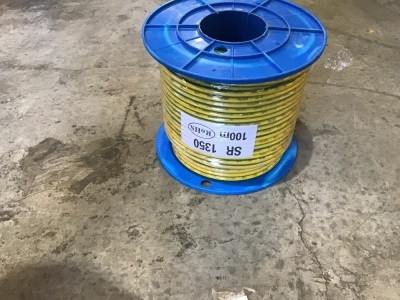 Green and Yellow Earth Wire, Single Core Building Cable