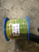 Green and Yellow Earth Wire, Single Core Building Cable - 2