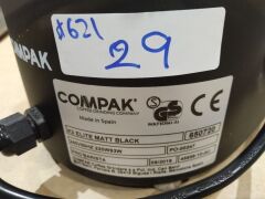 Compak K3 Elite PB Matte Black (Ex demo marks) - 6