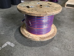 Red and Blue Twin Dc cable 100m