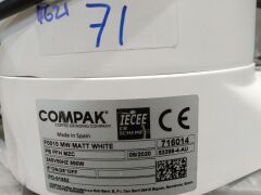 Compak F10 Conic OD Matte White ( Refer to second image for coffee holder type.) - 4