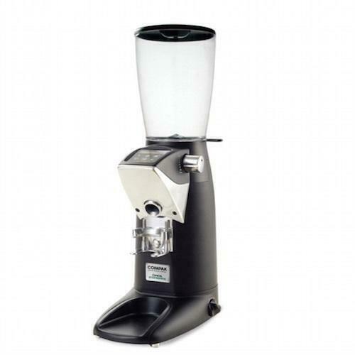 Compak F10 Master Conic OD Matte Black (Ex Demo chipped rim on Coffee Holder & Used / Refer to the second image for coffee holder type)