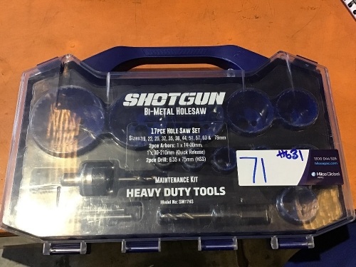SHOTGUN BI-Metal Holesaw kit