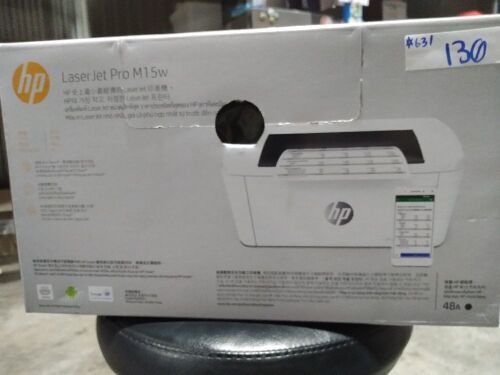 HP LaserJet Pro M15w White Printer