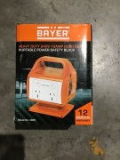 BAYER HEAVY DUTY 240v Portable power safety block
