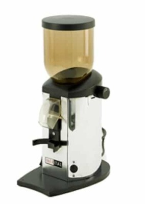 Iberital Challenge Grind-on-demand Home Coffee Silver (Ex Demo Coffee stains)