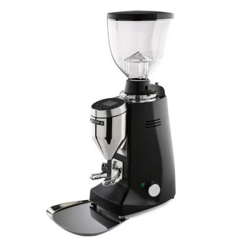 Mazzer Kony S Electronic Matte Black Refer to second image for Coffee Holder Type(Ex Demo Coffee Holder has long crack in it and paint scratches)