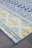 DNL Oasis 455 Navy 300x80cm Runner Rug