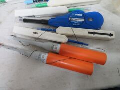 Orange Bag of Optic Cleaner Pens & Fiber Checker - 2