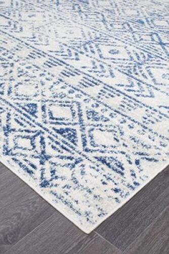 Oasis 456 Blue 300x80cm Runner Rug