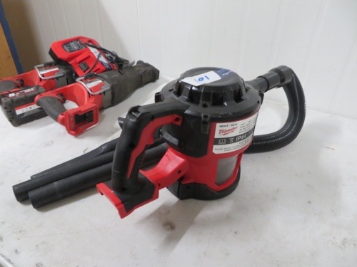 Milwaukee M18tm Compact Vacuum, skin only