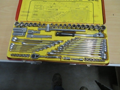Sidchrome 60 piece Socket Set 1/4" & 1/2" Metric and Imperial