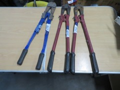 3 x Bolt Cutters, 2 x 600mm & 1 x 800mm - 2