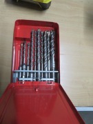 6 x Part boxes of Drill Bits, assorted sizes 10mm-13mm - 7