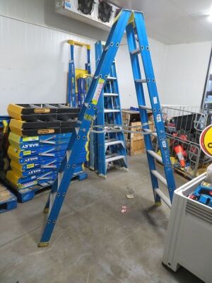 Bailey Fibreglass Step Ladder, FS10487, 2.4m