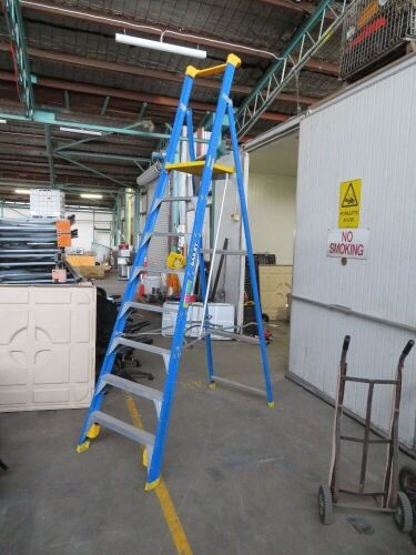 Bailey Fibreglass Platform Ladder 8' Platform