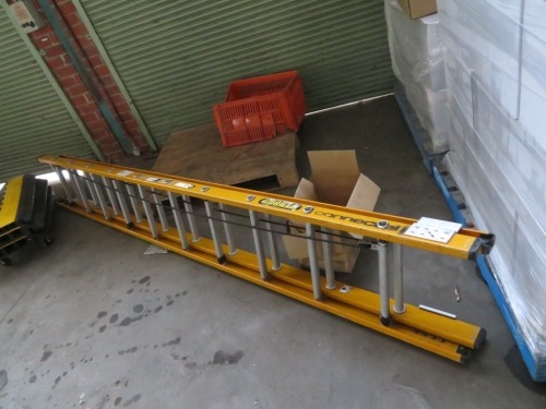 Gorilla Fibreglass Industrial Extension Ladder
3m - 5.3m